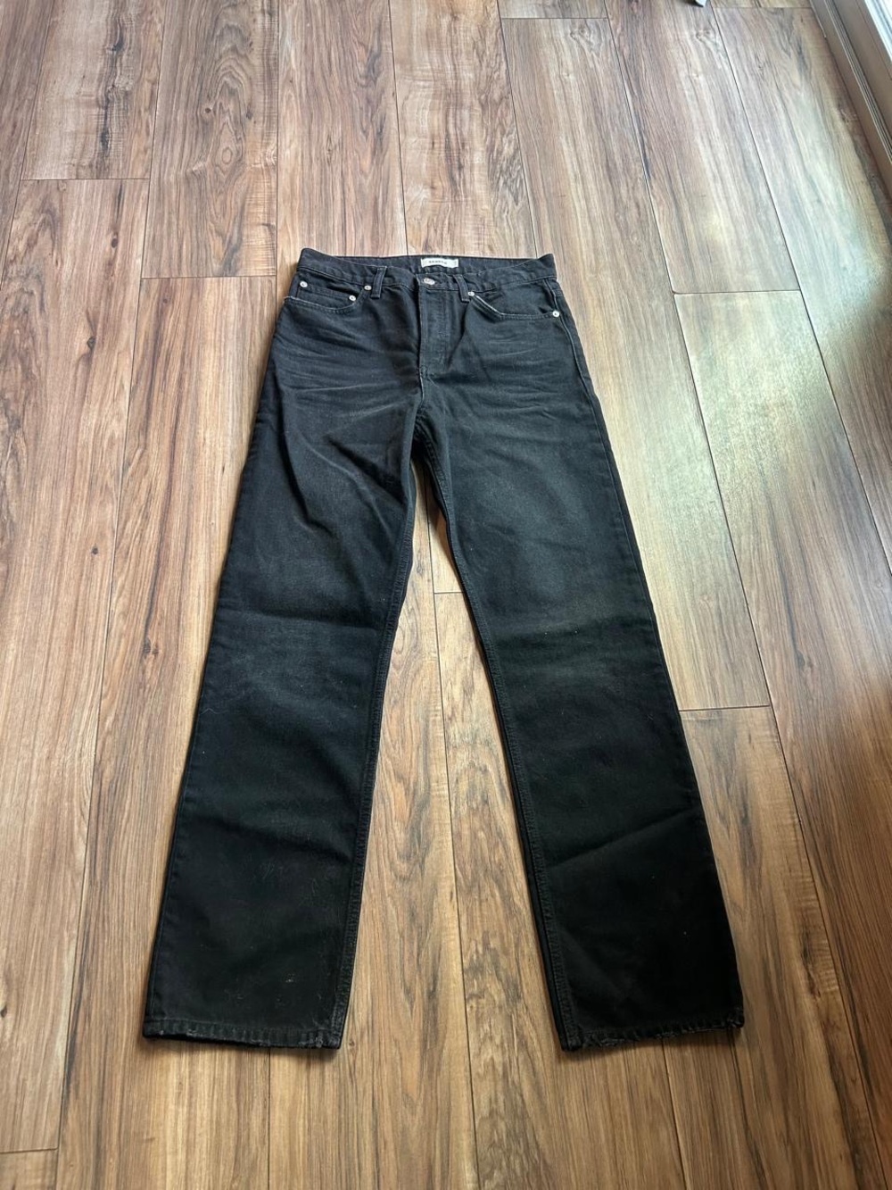 Sandro Men's Black Straight Jeans